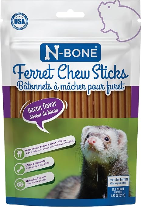 N-Bone Ferret Chew Sticks Bacon flavor