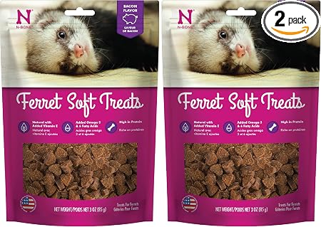 N-Bone Ferret Soft Treats Bacon flavor